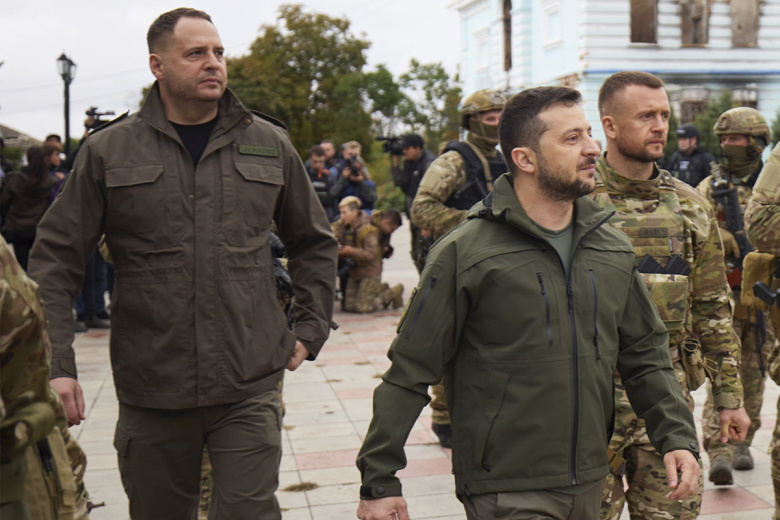 Андрей Ермак и Владимир Зеленский